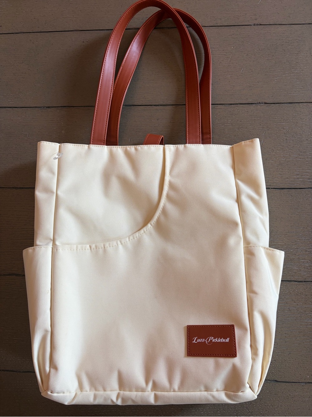 Luzz Pickleball Cream and Tan NWOT Bag